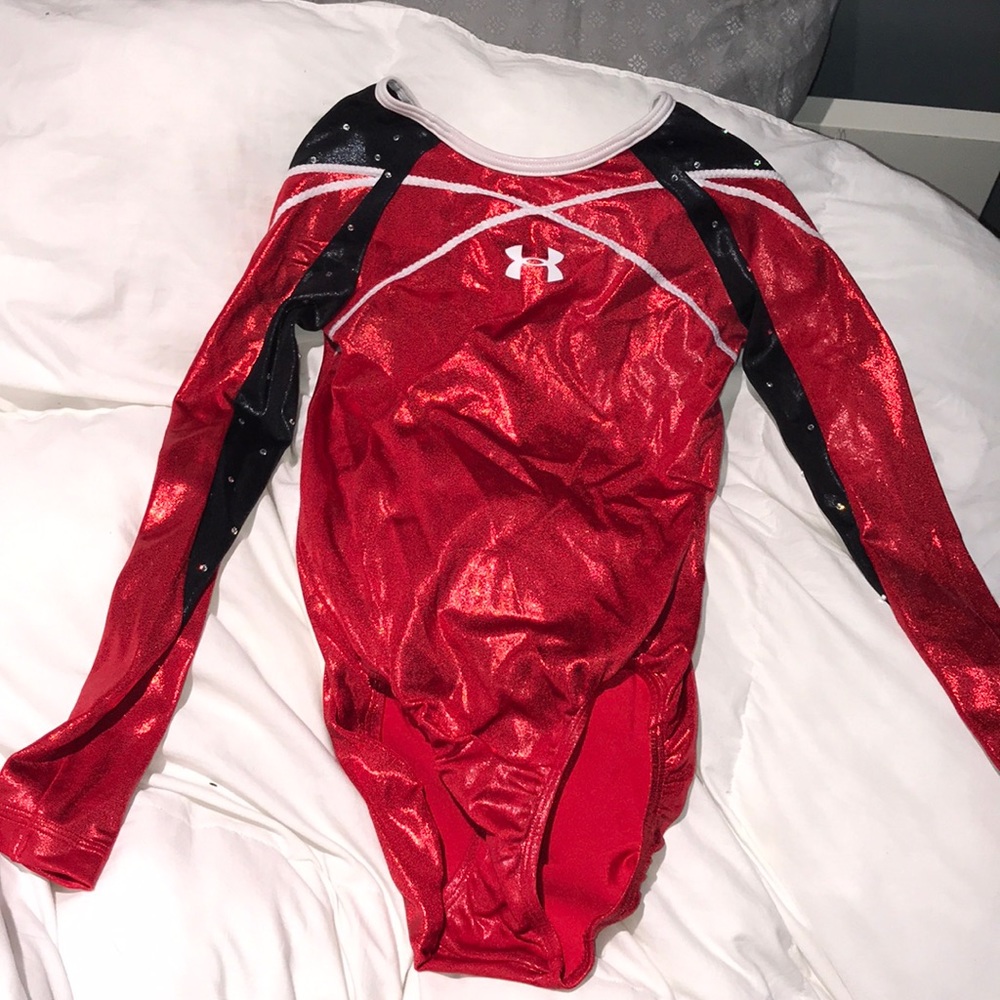 Long sleeve Under Armour competition leo / leotard